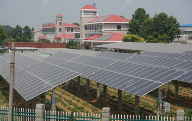 河北高速休息區并網項目太陽能發電案例